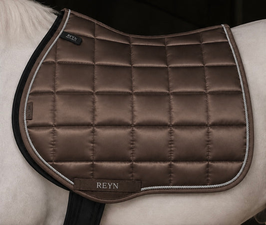 ESPRESSO SATIN ALL PURPOSE SADDLEPAD