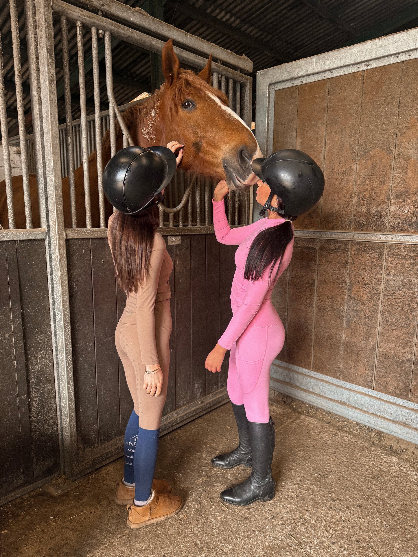 MOCHA SILICONE LEGGINGS